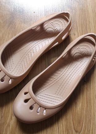Суперлегкі жіночі балетки-клоги від азійського бренду satihu стиль crocs