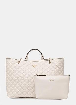 Urbanshop com ua guess сумка-шоппер женская giully бежевая hwqg96 73290 размеры запитуйте