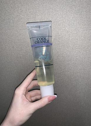Lebel cool orange scalp conditioner - очищувач-кондиціонер пілінг для нормальної та жирної шкіри голови