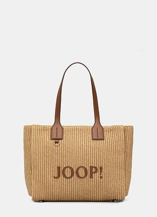 Urbanshop com ua joop! сумка-шоппер женская плетеная stromboli aurelia бежевая 4140008485 размеры запитуйте