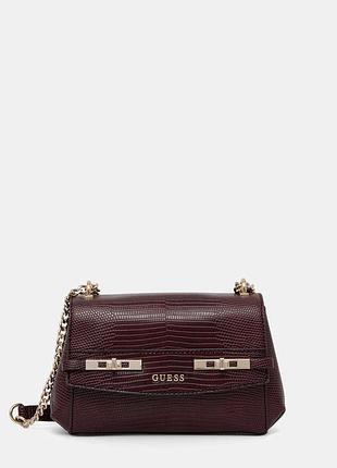 Urbanshop com ua сумочка guess melinda колір бордовий hwkl99 33780 розміри запитуйте