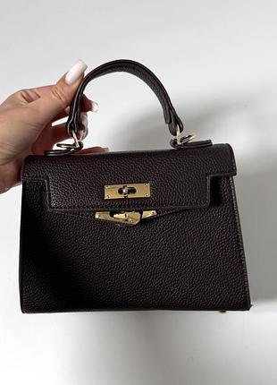 Жіноча сумка з замочком, жіноча сумочка з замком, сумочка hermes, шкіряна сумка, трендова сумка ермес, бордова сумочка через плече, чорна сумка hermes