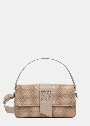 Urbanshop com ua armani exchange сумка кросс-боди женская из искусственной кожи бежевая xw002592 af22628 размеры запитуйте
