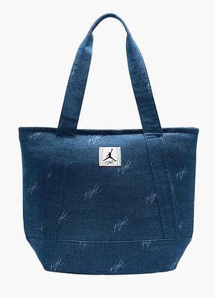 Urbanshop com ua сумка жіноча air jordan denim tote blue hf7297-416 розміри запитуйте