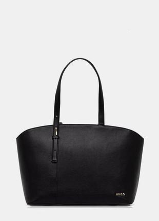 Urbanshop com ua hugo сумка-шоппер женская из искусственной кожи yorih tote zip черная 50567720 размеры запитуйте