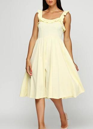 Плаття h&m жовтого кольору