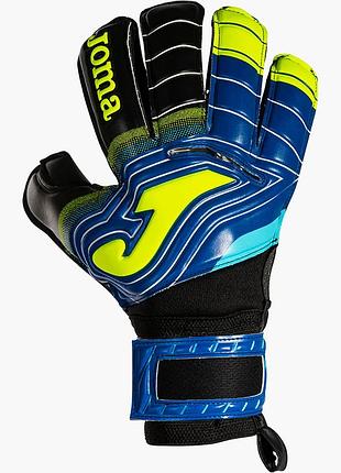 Urbanshop com ua перчатки вратарские детские joma brave goalkeeper gloves blue/black 401183.121 размеры запитуйте