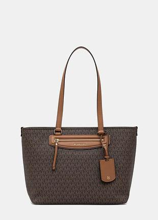 Urbanshop com ua michael michael kors сумка-шоппер женская из искусственной кожи коричневая 30s6gtvt2b размеры запитуйте