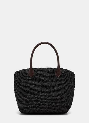 Urbanshop com ua marella пляжна сумка жіноча зі штучної шкіри emme by marella чорна 2615511032200 розміри запитуйте