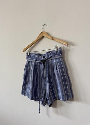 Лляні шорти h&m🌿 3