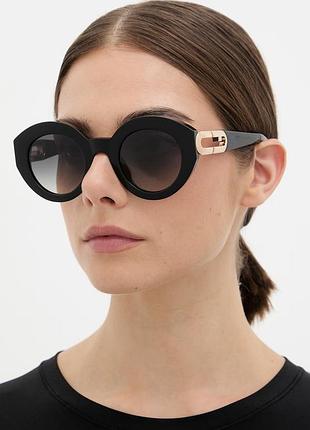 Urbanshop com ua furla круглі сонцезахисні окуляри жіночі чорні wd00157 a.0116 o6000 розміри запитуйте