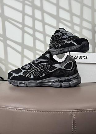 Asics gel-nyc black grey metallic