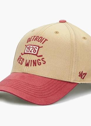 Urbanshop com ua кепка унисекс 47 brand detroit red wings dusted abil beige/red dsaib05gws-kh размеры запитуйте
