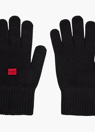 Urbanshop com ua перчатки унисекс hugo black 10243536 размеры запитуйте