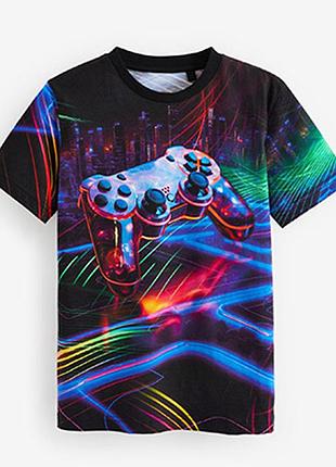 Футболка 👕 3-d принт геймер 🧬  next 5 років, 110 см