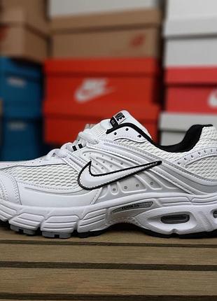 Чоловічі кросівки nike air max moto 2k білі з чорним