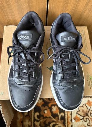 Кросівки унісекс adidas чорні 38,5 шкіряні