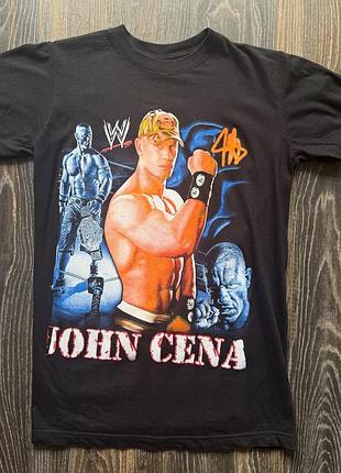 Мерч-футболка wwe john cena vintage style