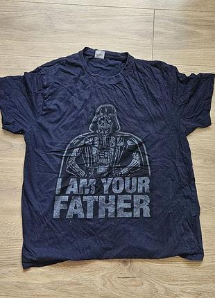 Футболка dart waider i'm your father star wars мужская l