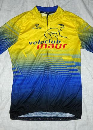 Оригинальная велоджерси cuore veloclub maur (швейцария). р. s
