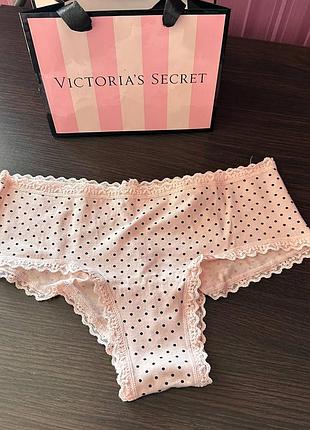 Базовые хлопковые трусики виктория сикрет оригинал victorias secret