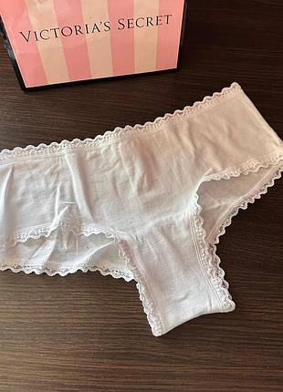Базовые хлопковые трусики виктория сикрет оригинал victorias secret
