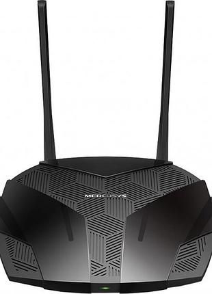 Маршрутизатор wi-fi mercusys mr80x 3000мбит/с черный