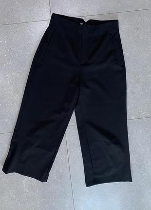 Стильні чорні кюлоти від zara 🖤