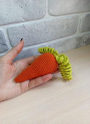 Морковь, игрушка, ручная работа 2