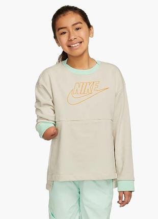 Urbanshop com ua свитшот детский nike u flyease play crew grey dm8539-072 размеры запитуйте