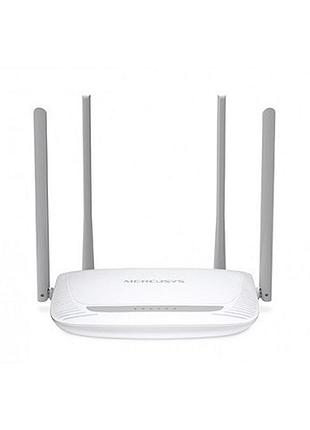 Маршрутизатор mercusys mw325r 300mbps 4lan 4 антени білий
