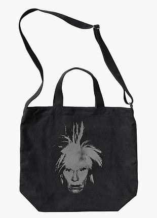 Urbanshop com ua сумка унисекс uniqlo kaws + warhol ut 2-way tote bag black e473556-001 размеры запитуйте