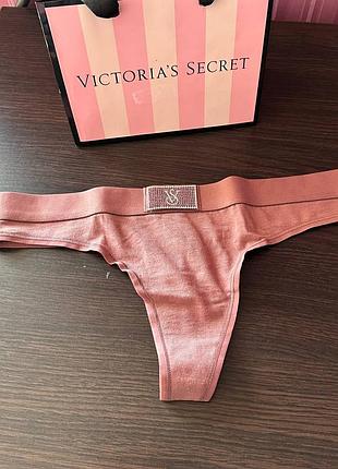 Трусики стринги с эластичным поясом оригинал victoria’s secret сиктория сикрет