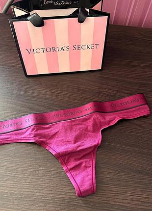 Трусики стрінги з еластичним поясом оригінал victoria’s secret вікторія сікрет
