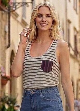 Майка superdry в полоску