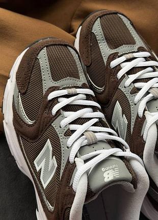 Кроссовки new balance 530 brown/grey