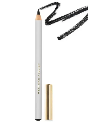 Черный карандаш для глаз westman atelier eye love you eye pencil khôl noir без коробки 1.14 г