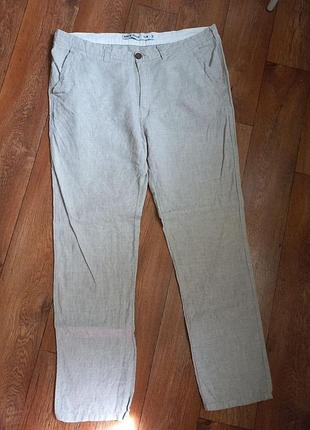 Мужские брюки denim из льна w38l30