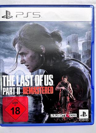 The last of us part ii remastered, б/у, русская версия - диск для playstation 5