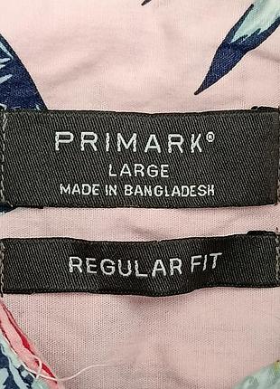 Рубашка мужская primark l 10
