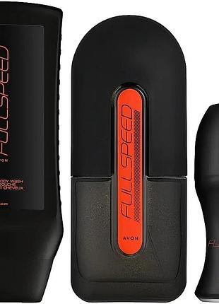 Чоловічий набір з трьох товарів avon full speed