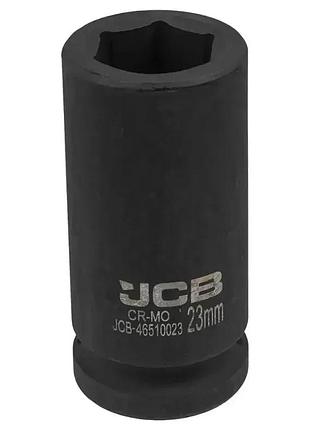 Головка ударная глубокая 3/4" 23 мм (6-гр.) | 59803 | jcb