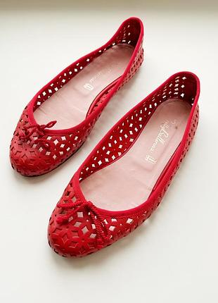 Женские кожаные балетки pretty ballerinas