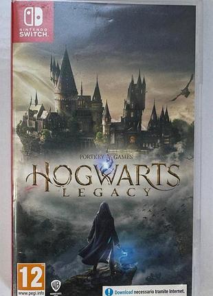 Hogwarts legacy, б/у, русские субтитры - картридж для nintendo switch