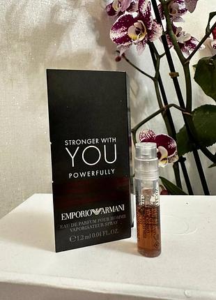 🖤emporio armani stronger with you powerfully, чоловічі, пробник, оригінал
