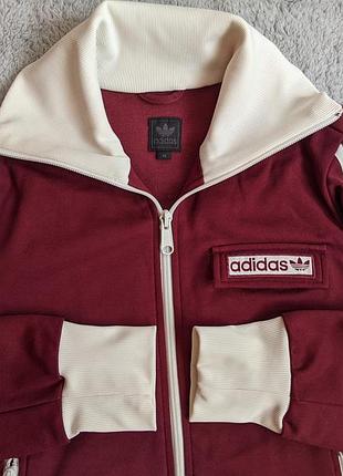 Винтажная олимпийка adidas originals beckenbauer женская винтажная зепка adidas beckenbauer 70-80хх годов 3-stripes original спортивная кофта