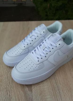 Nike air force 1 низкие белые