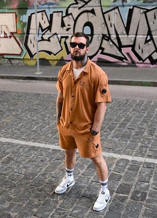 Летний мужской костюм cp company койот