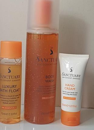 Набор уходовой косметики британского бренда sanctuary spa covent garden (серия spa essentials).