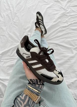 Женские кроссовки adidas samba / стильные кроссовки на каждый день